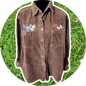 Vintage Mickey Unlimited Corduroy Shirt